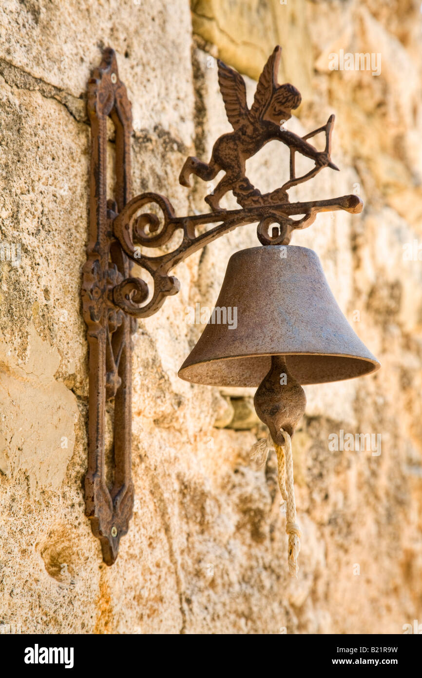 Bell in Simiane La Rotonde, Provence, Frankreich Stockfoto