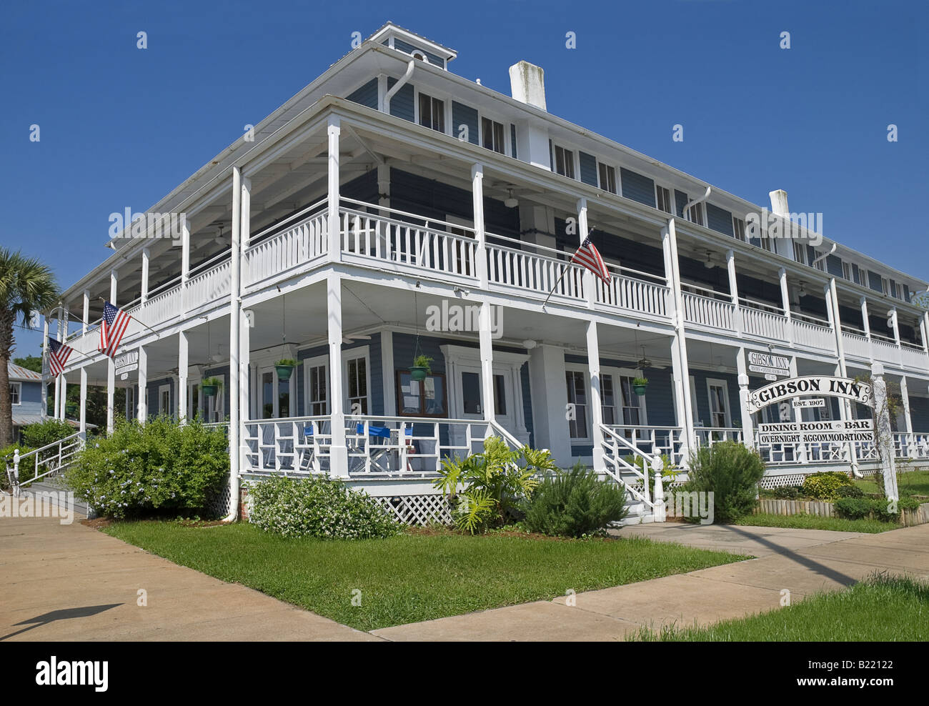 Die Gibson Inn Apalachicola Florida Stockfotografie Alamy