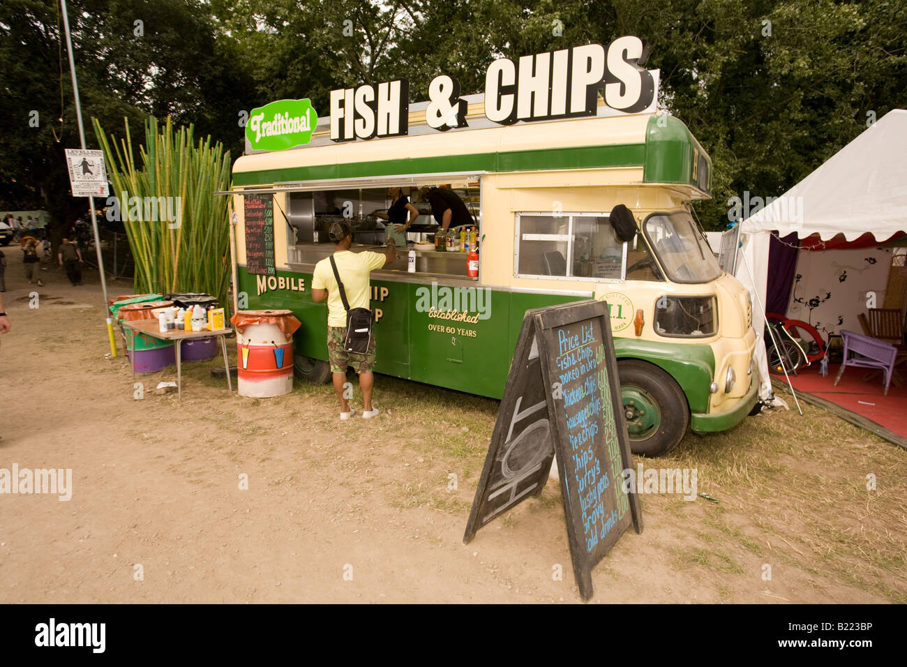 Glastonbury fish and chips Stockfotos und bilder Kaufen Alamy