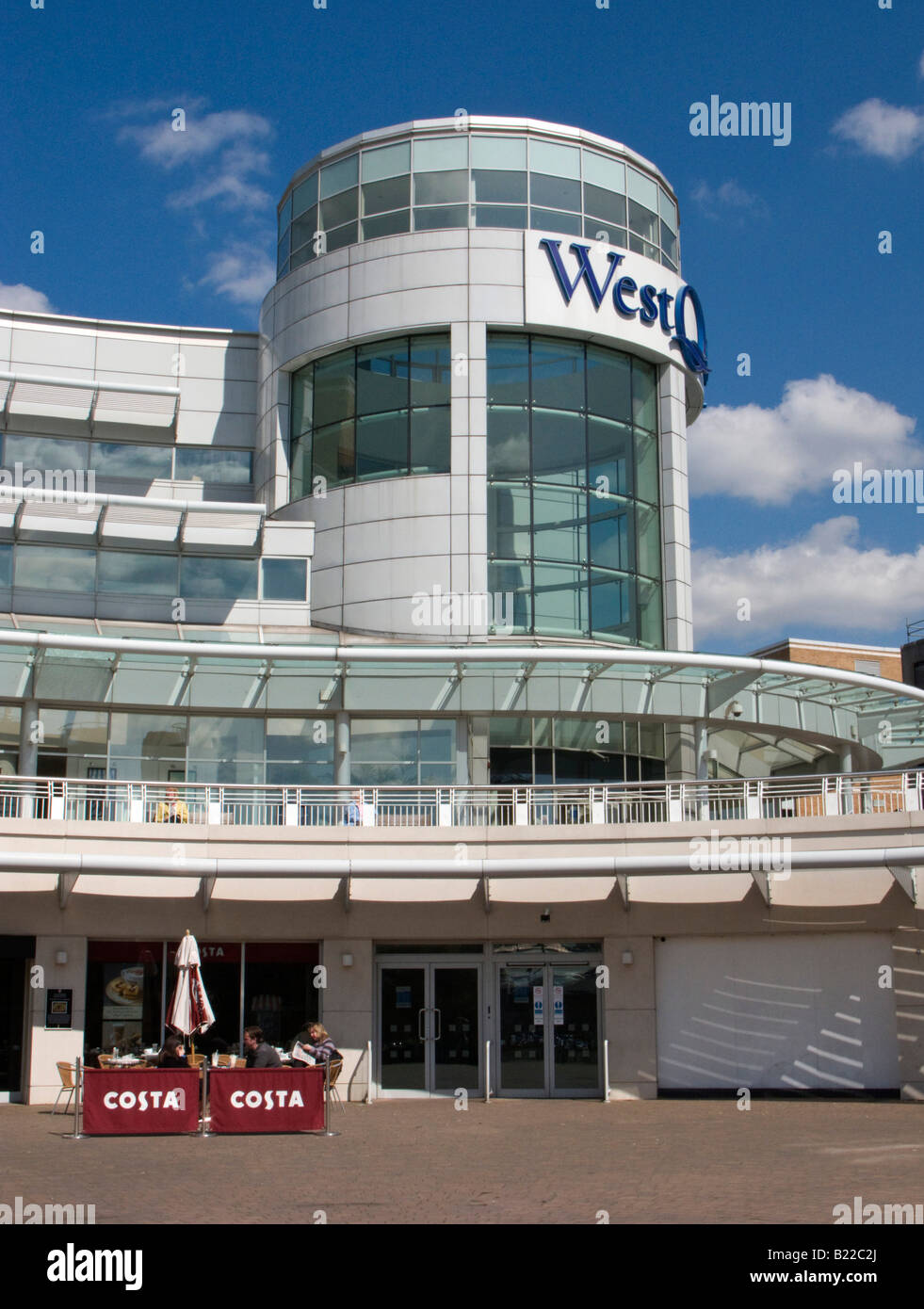 Eingang West Quay Shopping Centre, Southampton, UK Stockfotografie Alamy