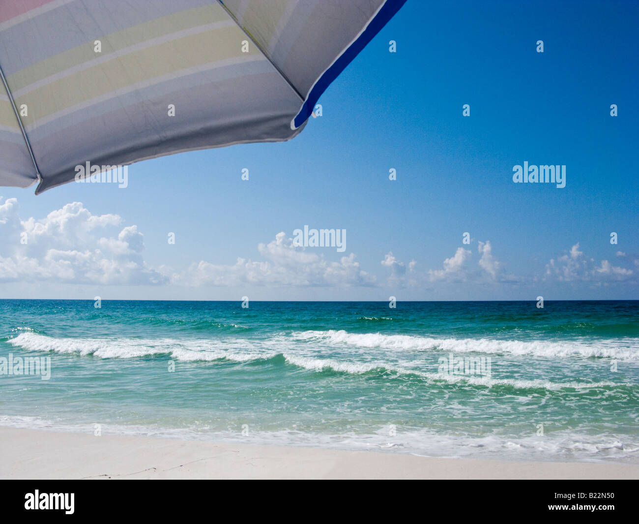 Unter Dach in Florida Stockfoto