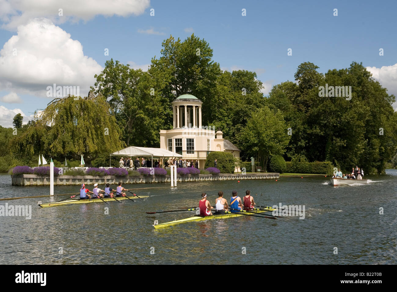 England Oxfordshire Henley royal regatta Stockfoto