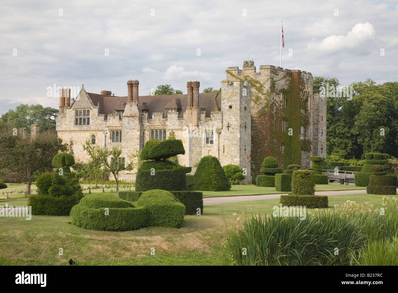 Hever Castle, Kindheit Zuhause von Anne Boleyn Stockfoto