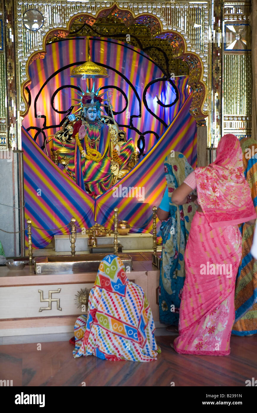 Hindu Tempel Jaipur Rajasthan Indien Stockfoto