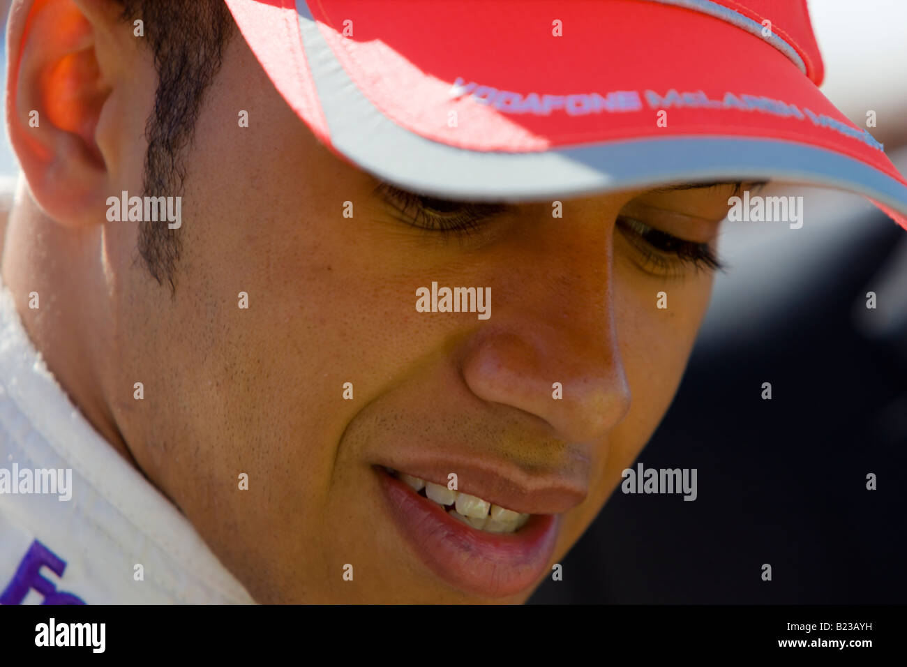 Lewis Hamilton englischen Formel-1-Rennfahrer Stockfoto