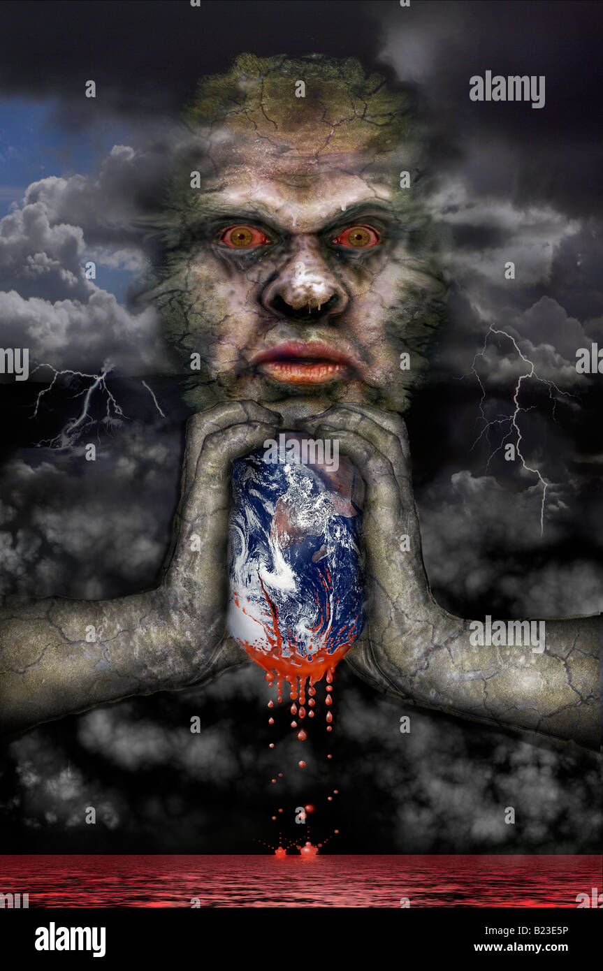 Tod der Welt? Stockfoto