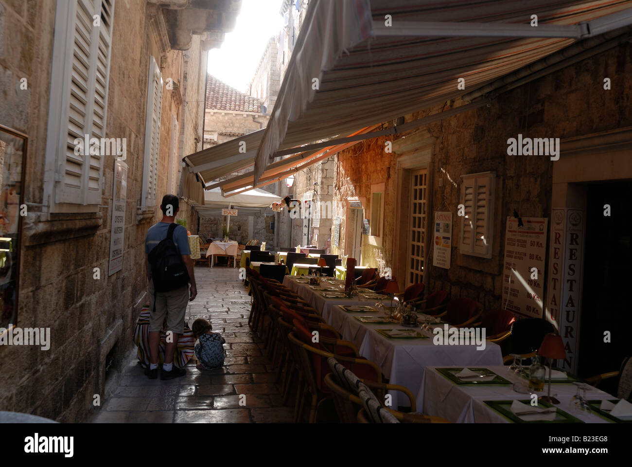 Altstadt Dubrovnik Stockfoto