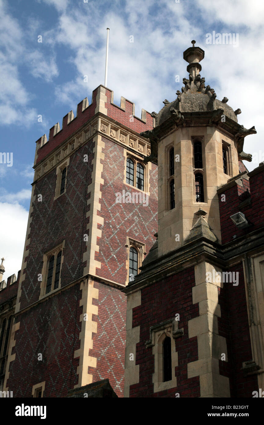 Nahaufnahme der Torhaus, Gasthaus Lincolns Stockfoto