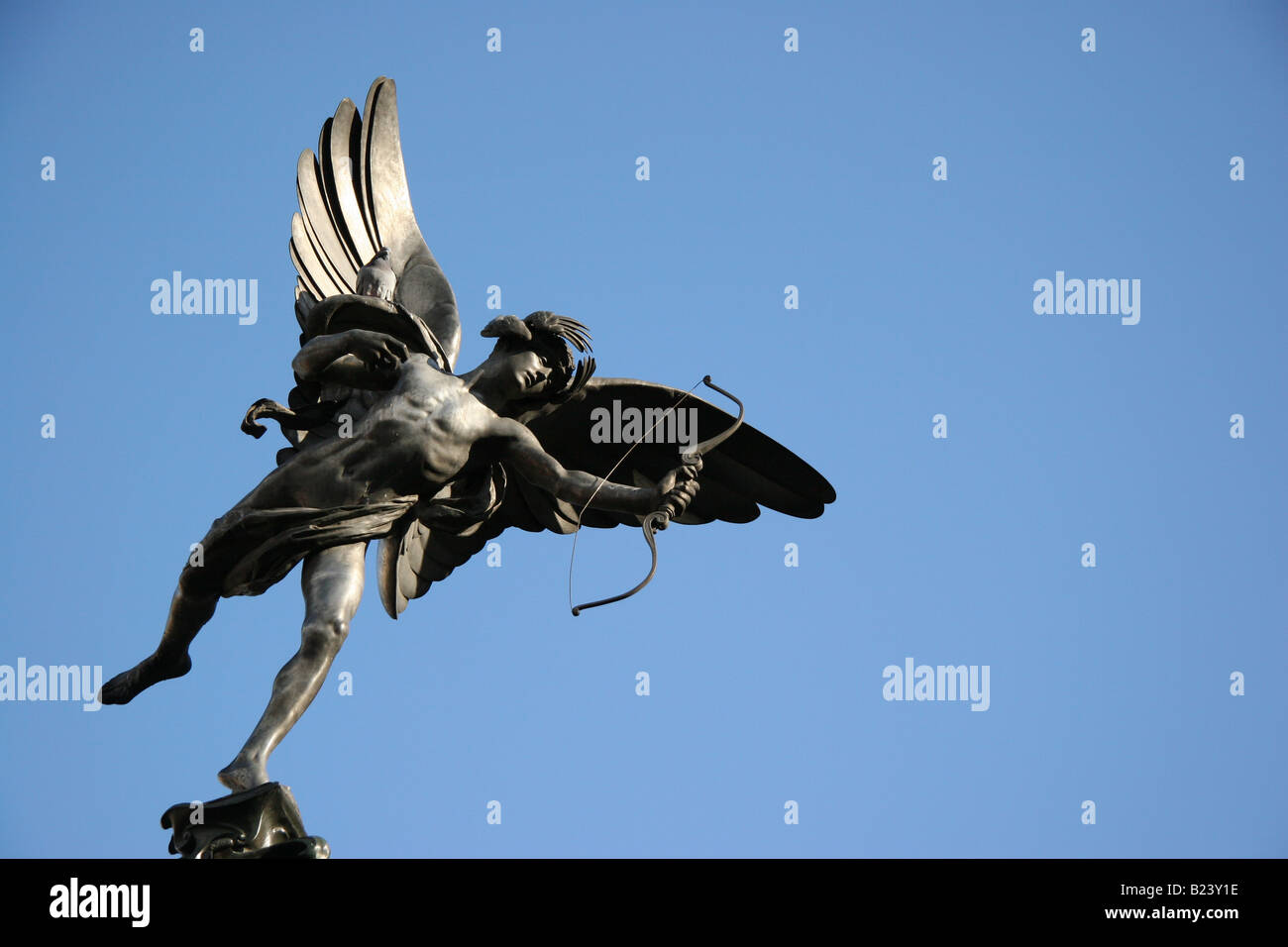 Eros-Statue, Piccadilly Circus, London Stockfoto