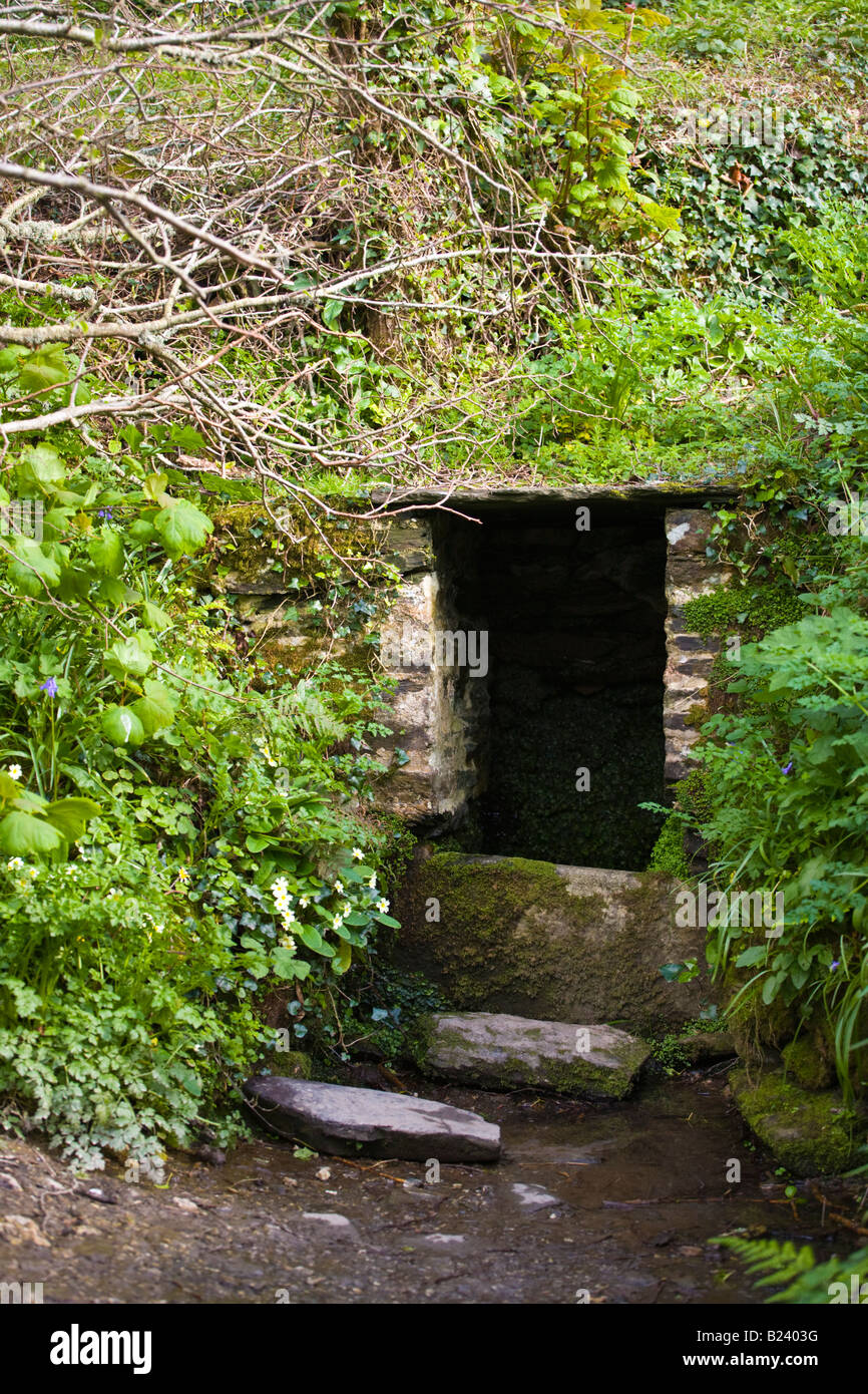 St Just In Roseland Holywell Cornwall Stockfoto