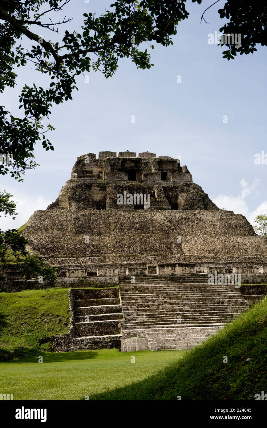 Maya-Ruine in Belize. Stockfoto