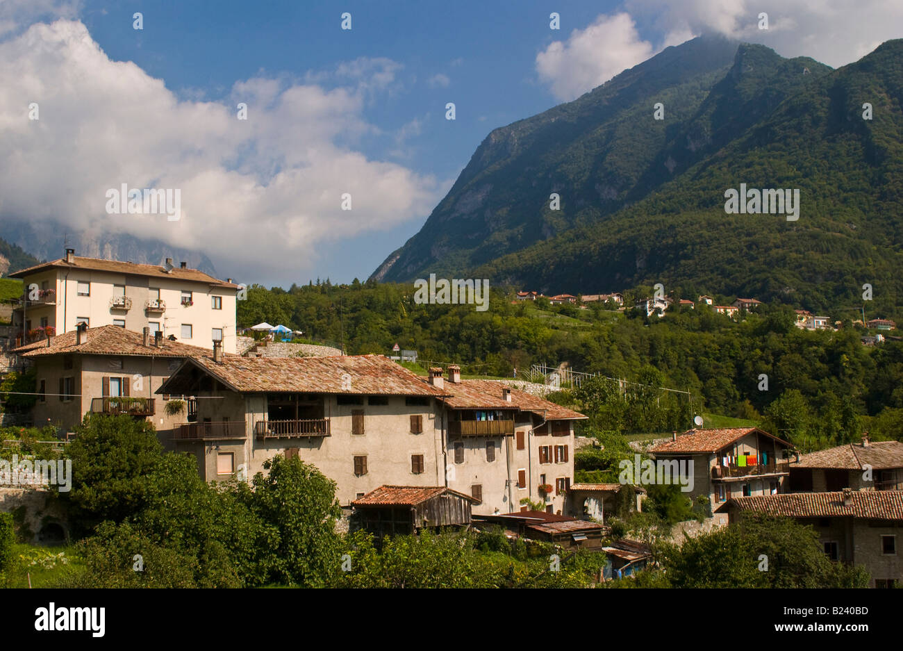 Och, Tenno Tal, Italien Stockfoto