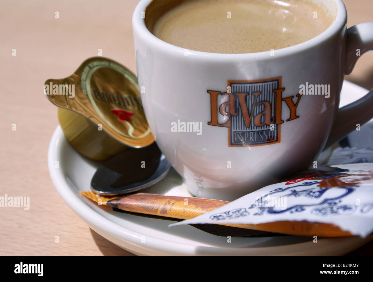 Cookie von dem Kaffee Stockfoto