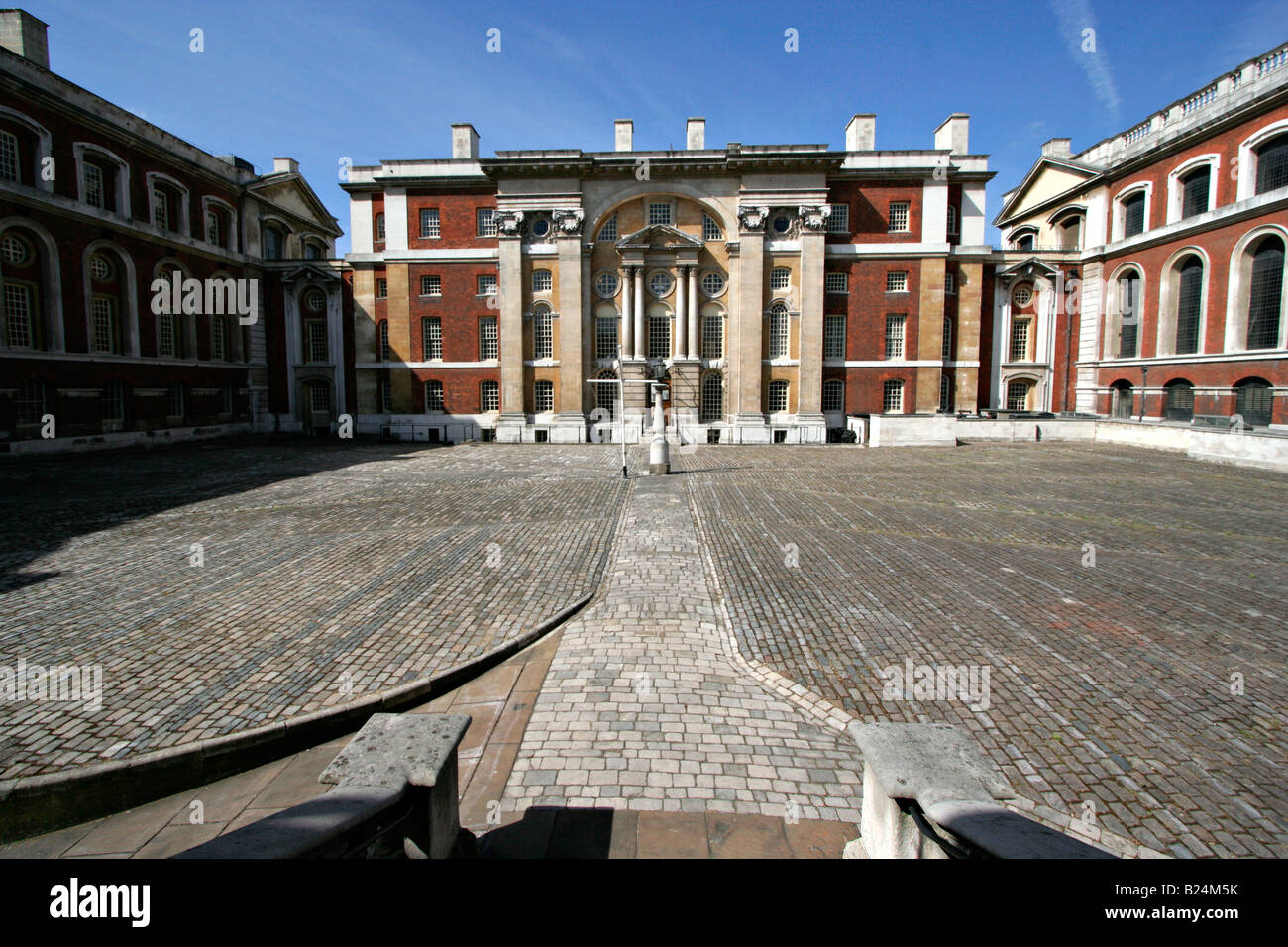 Das Royal Naval College in Greenwich London england Stockfoto