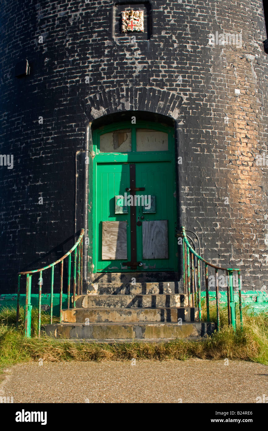 die Türen zum Leuchtturm verschmähen Stockfoto