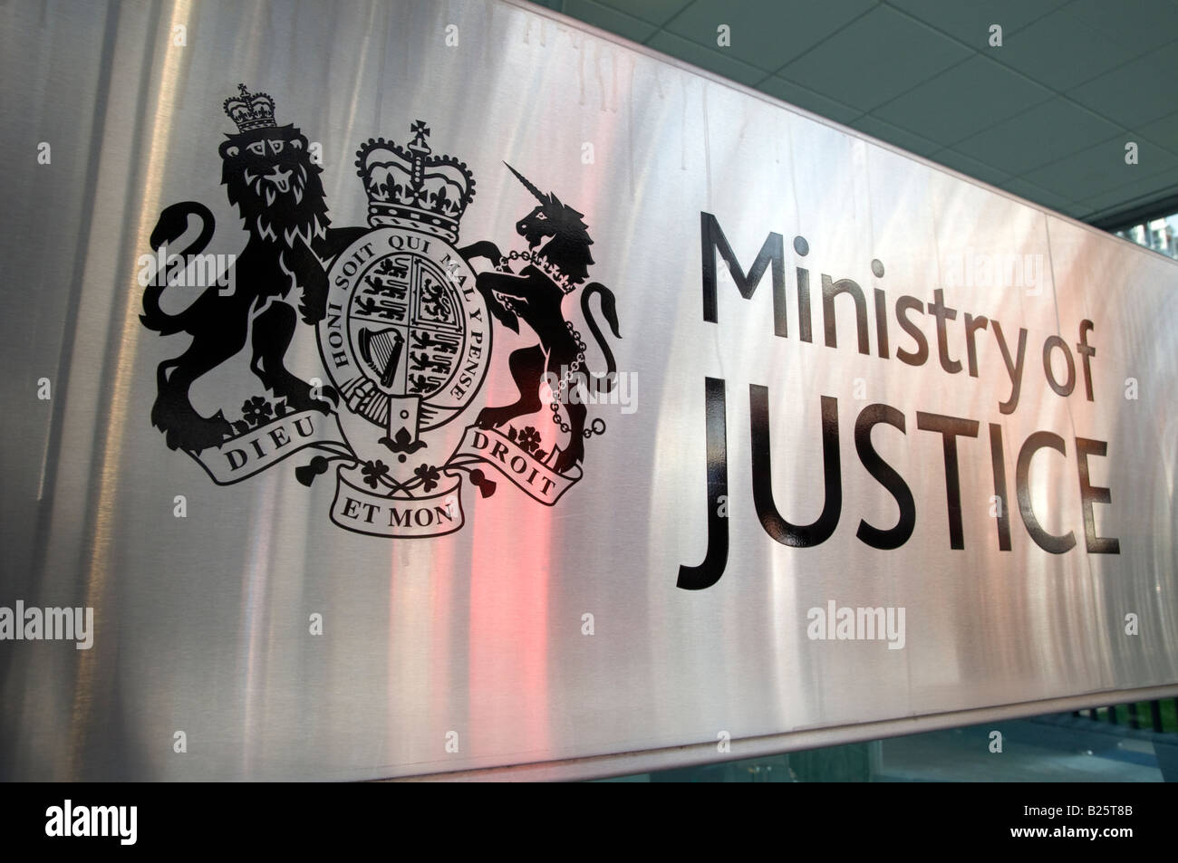 Ministerium der Justiz London England UK Stockfoto