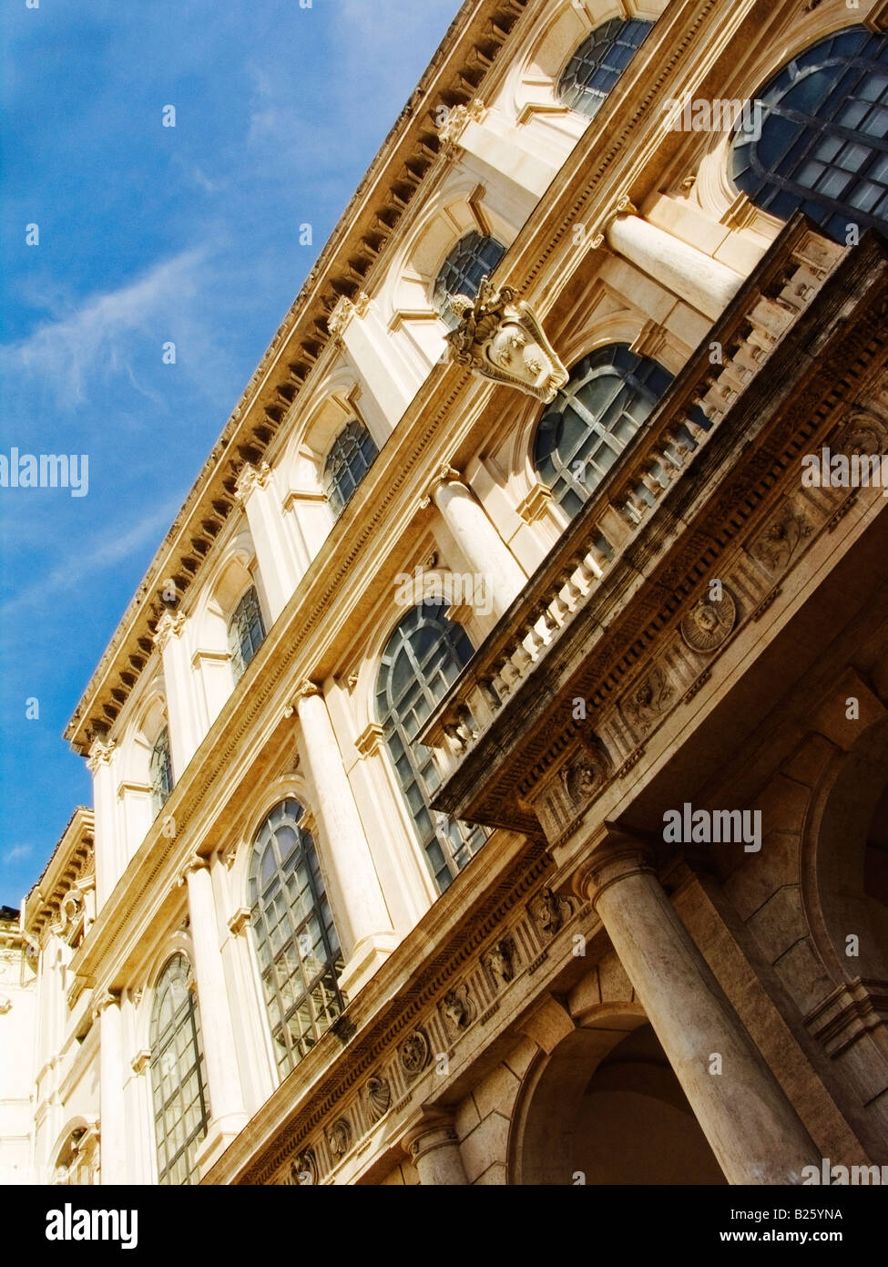 Palazzo Barberini Kunstmuseum antike Rom Latium es barocke Gebäude Architekten, Maderno, Bernini und Borromini Stockfoto