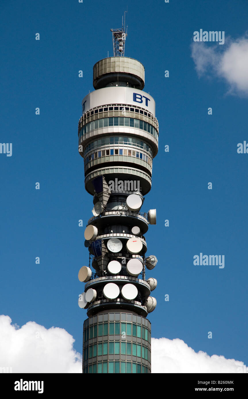 BT Tower, London, England, UK Stockfoto