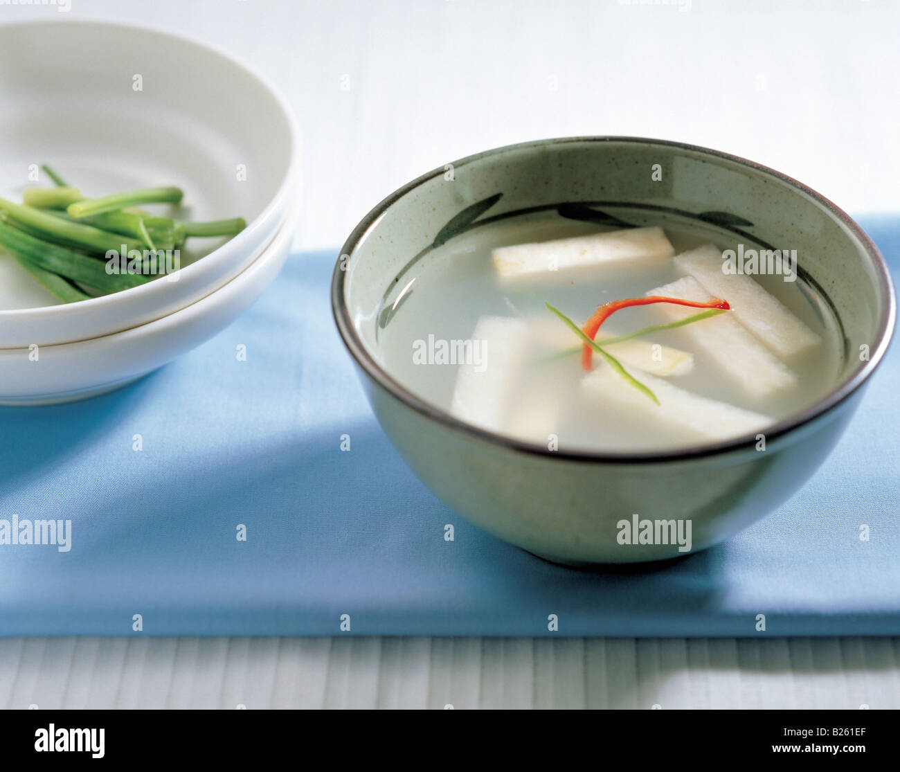 Koreanisches Essen, kimchi Stockfoto