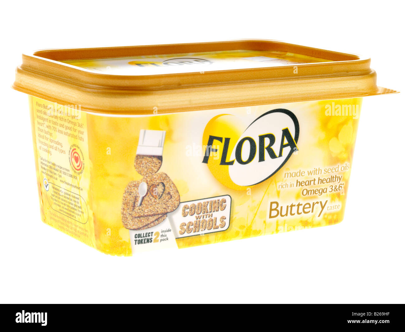 Margarine Stockfoto
