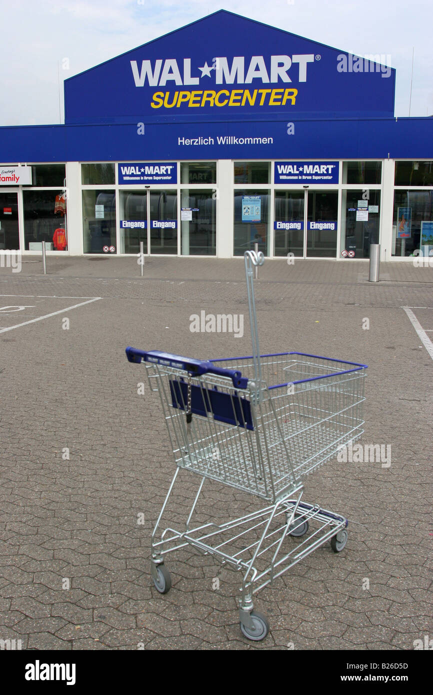 WalMart ist der größte Einzelhändler der Welt der Supercenter in