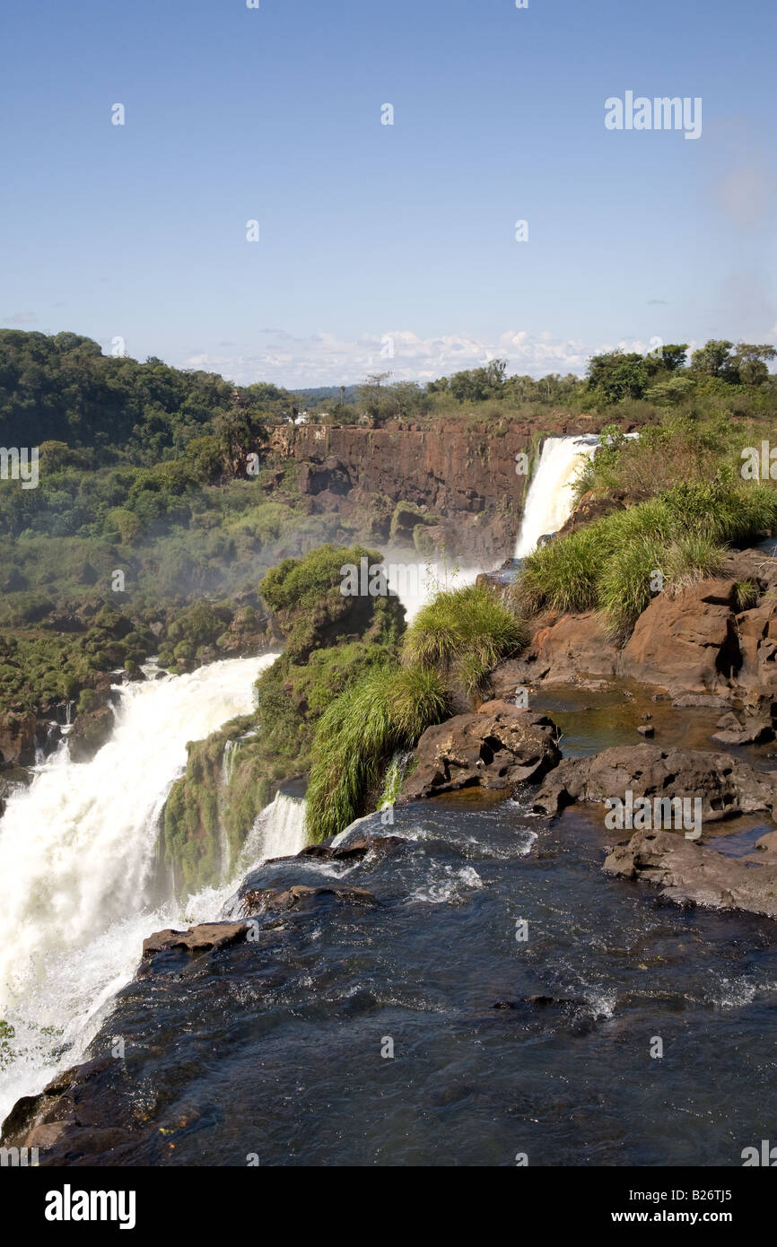 Wasserfall, Nationalpark Iguazu Argentinien Stockfoto