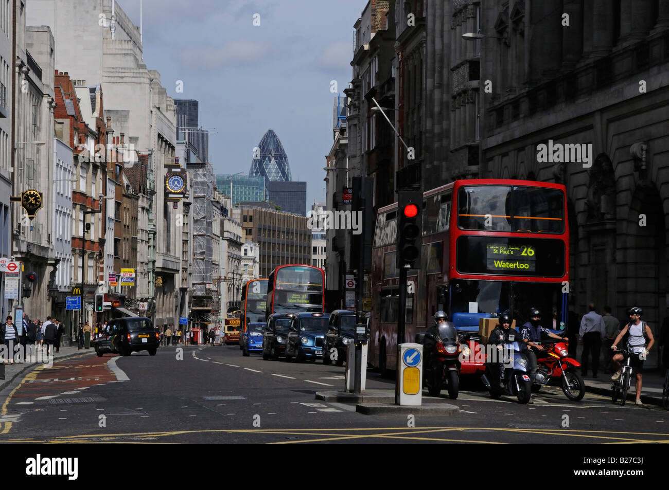 Fleet Street London Stockfotografie - Alamy