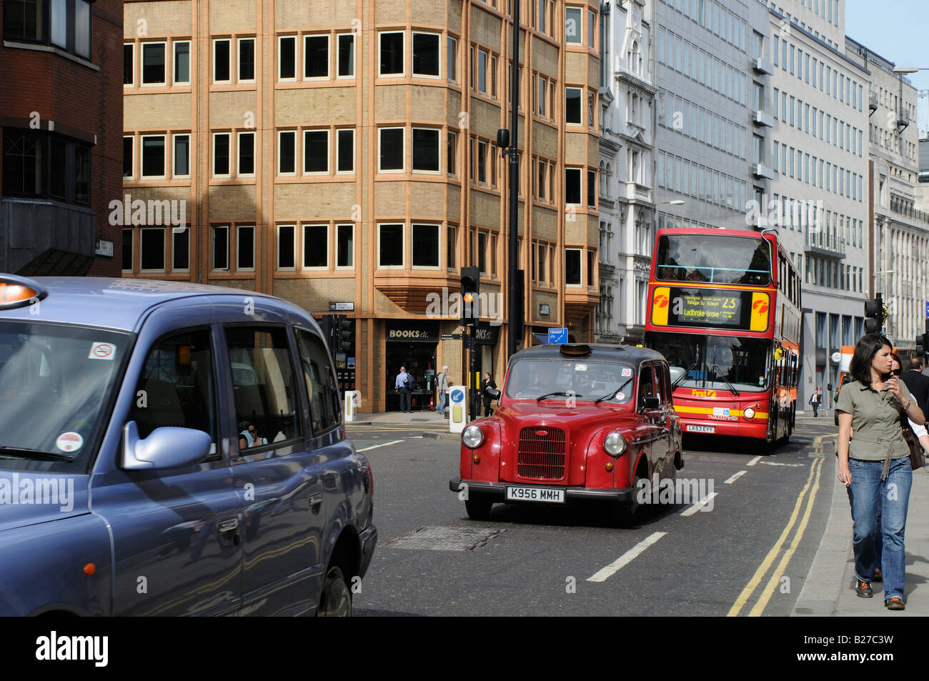 Fleet Street London Stockfotografie Alamy