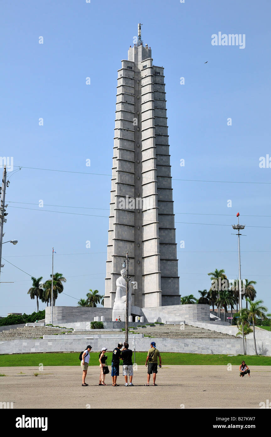 Statue von Jose Marti Havanna Kuba Stockfoto