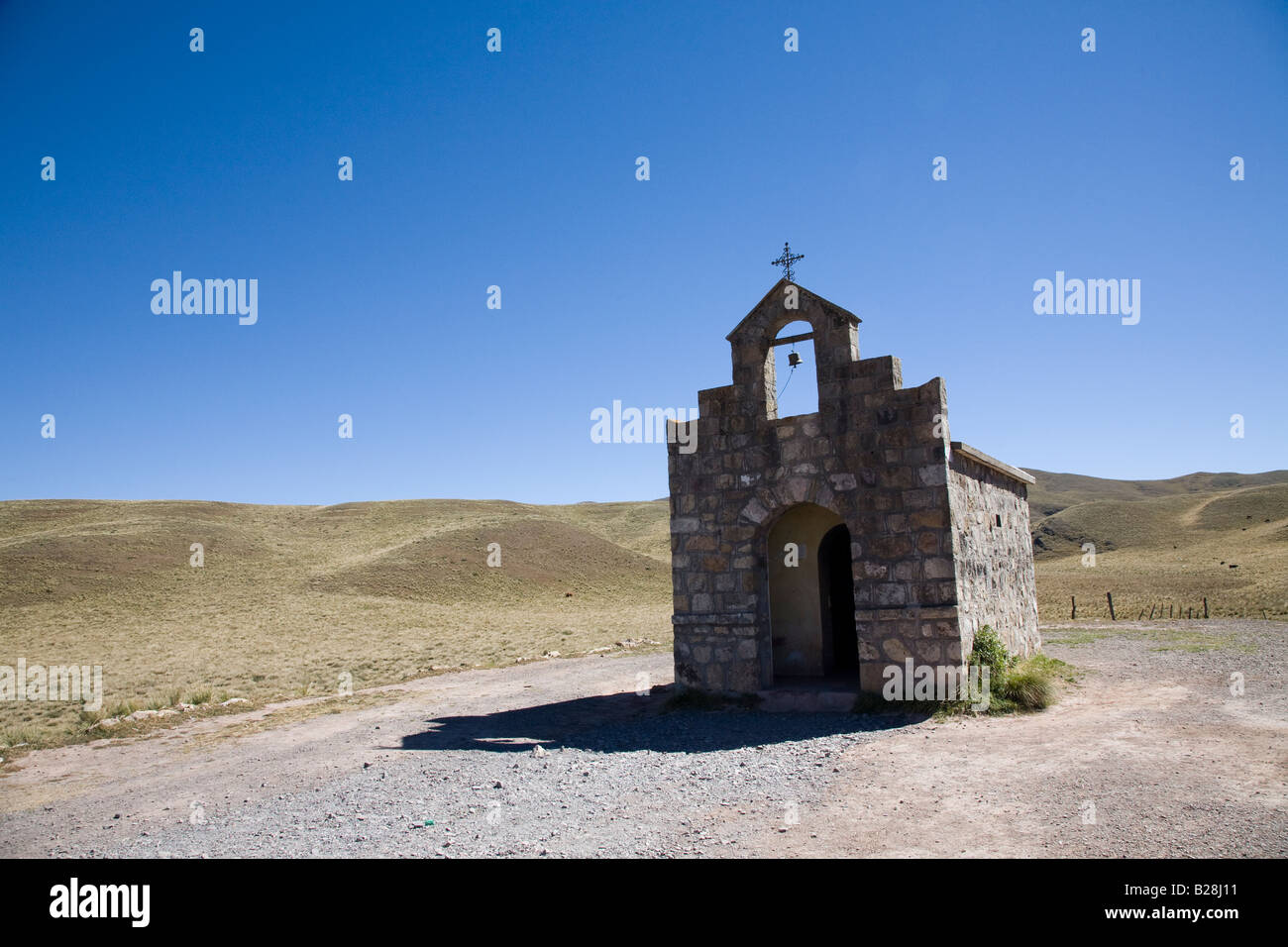 Kapelle, Piedra del Molino, Parque Nacional Los Cardones, Argentinien Stockfoto
