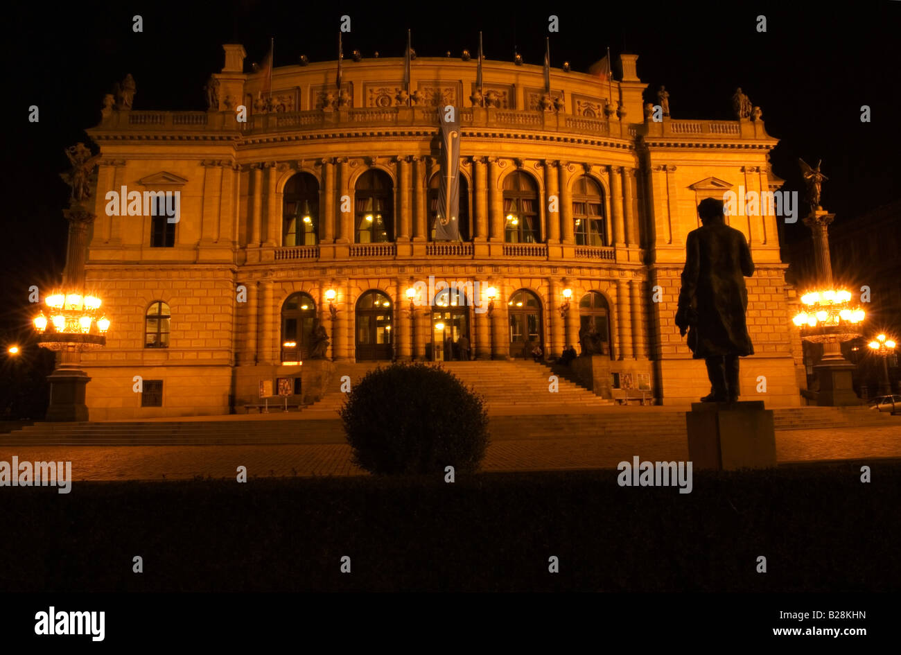 Rudolfinum, Prag, Tschechische Republik Stockfoto