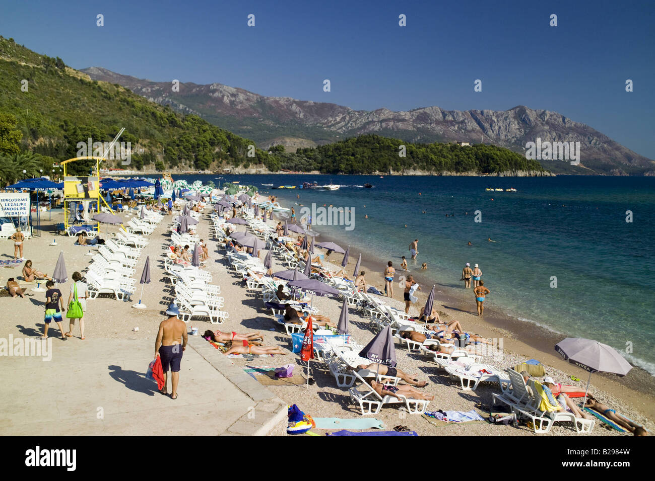 Budva Montenegro Ref WP TARU 000730 055 Datum obligatorisch CREDIT Welt Bilder Photoshot Stockfoto