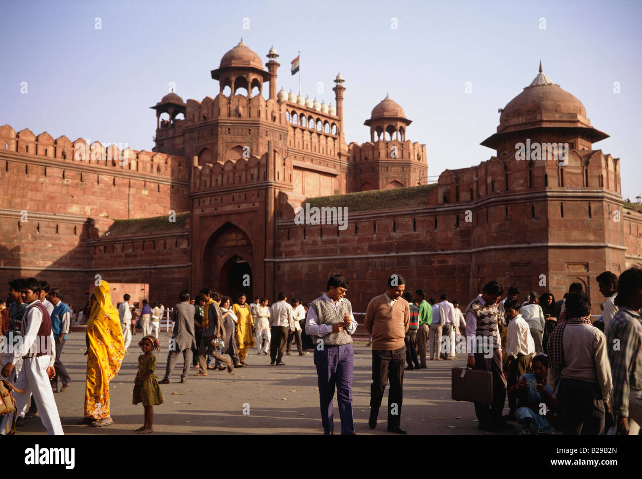 Indien-Delhi rote Fort Datum 10 06 2008 Ref ZB619 114872 0001 obligatorische CREDIT Welt Bilder Photoshot Stockfoto