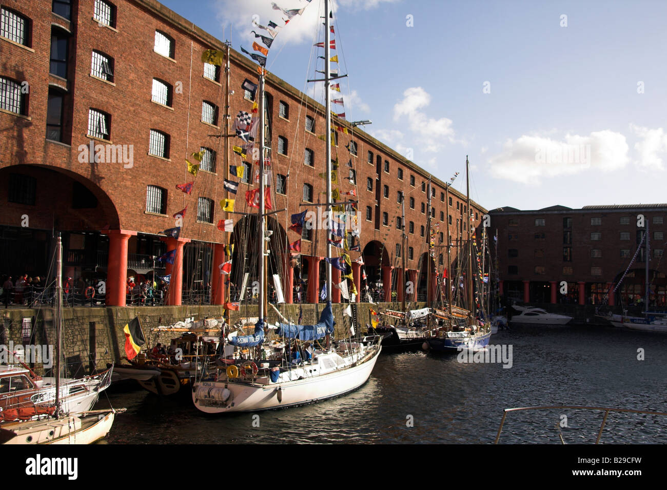 Tall Ships Race 2008, Liverpool, UK Stockfoto