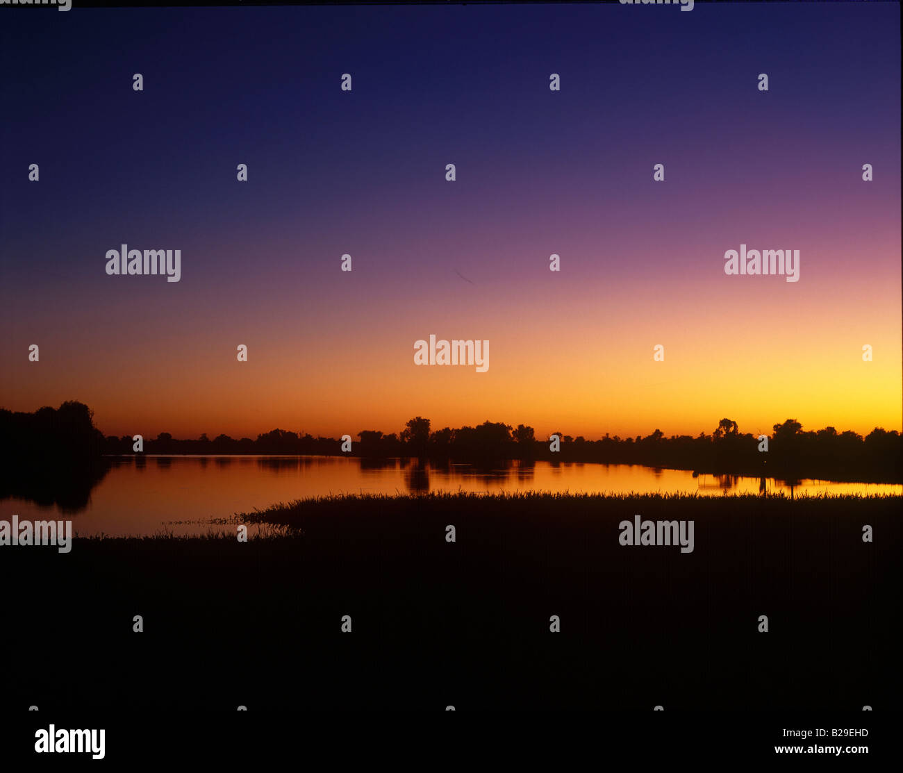 Lake Kununurra Stockfoto