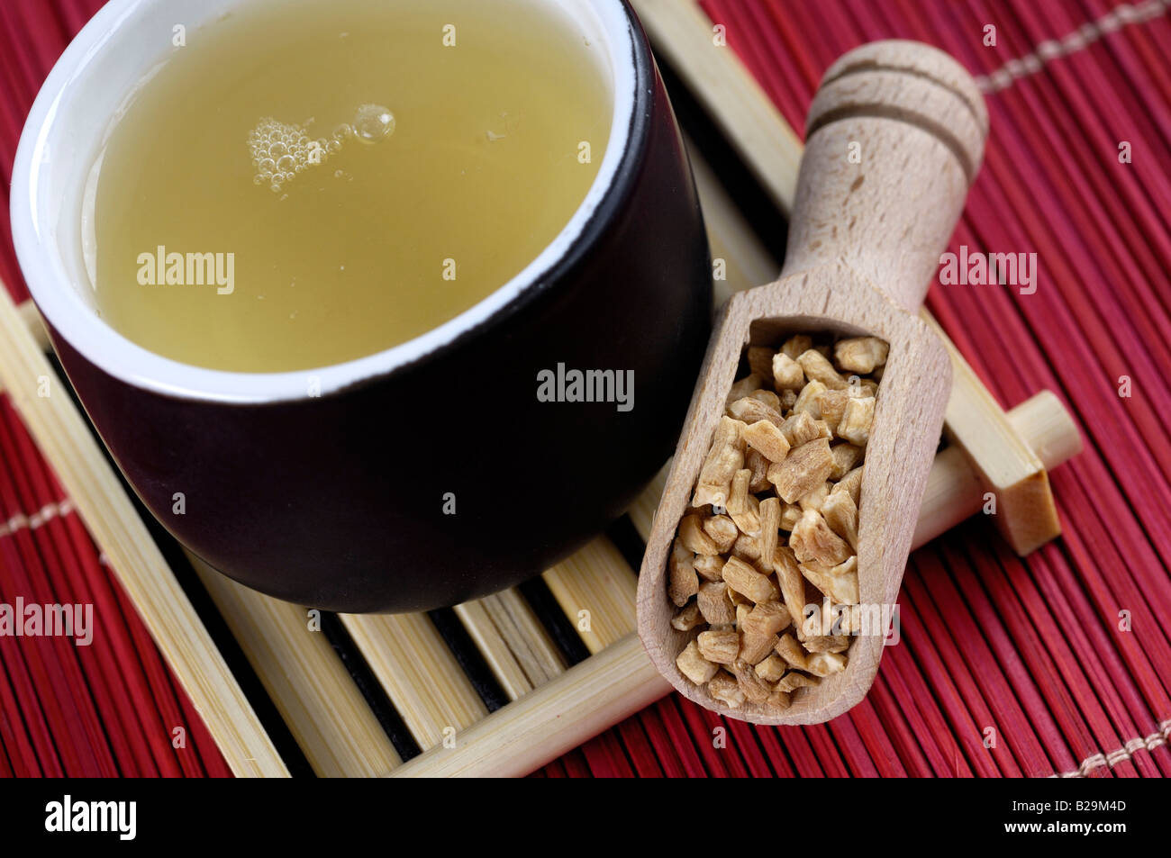 Heterophylly Falsestarwort Tee / Tai Zi Shen Stockfoto
