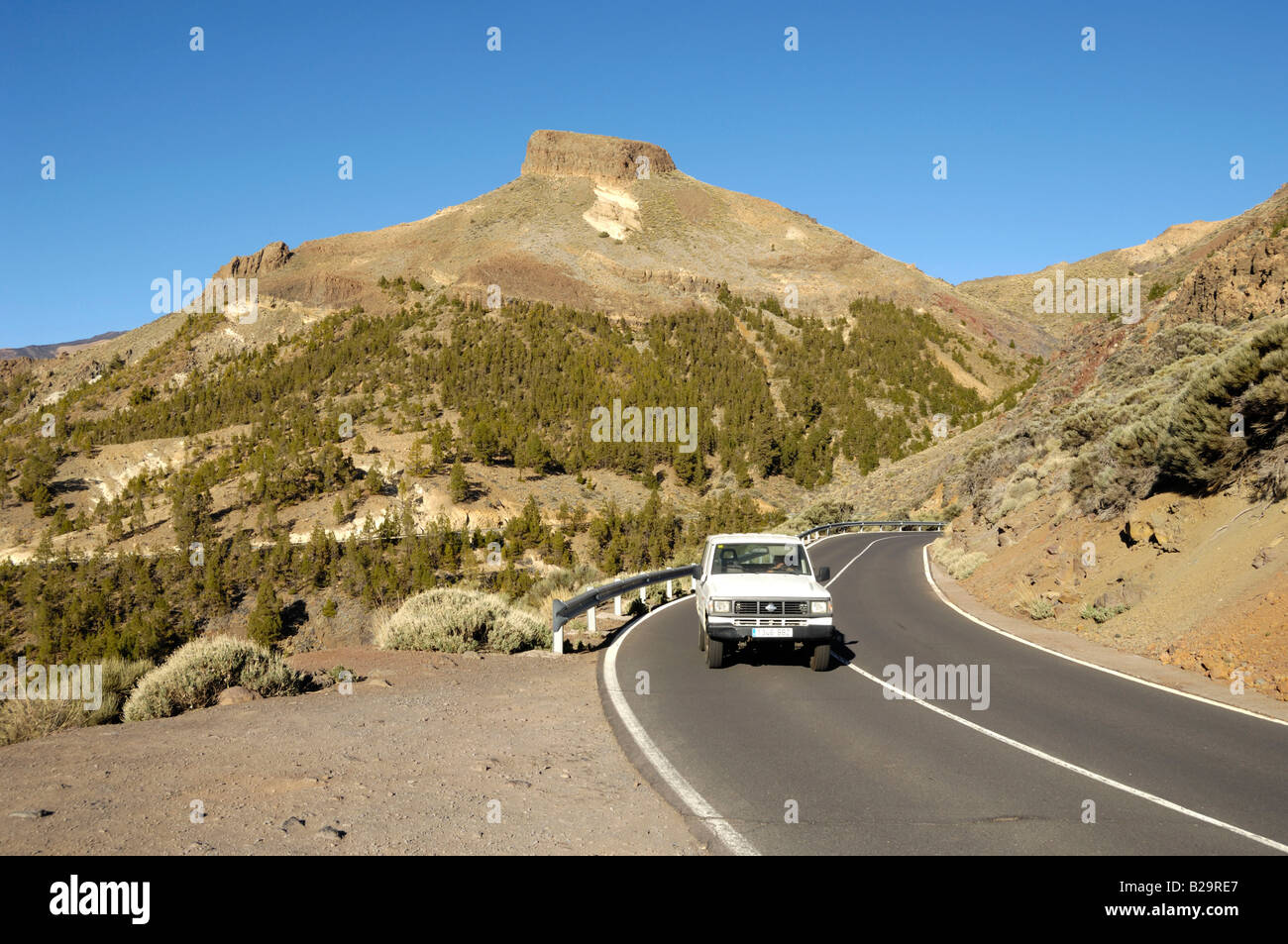 Bergstraße Stockfoto