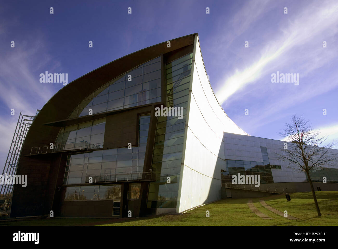 Museum der Kunst Kiasma / Helsinki Stockfoto