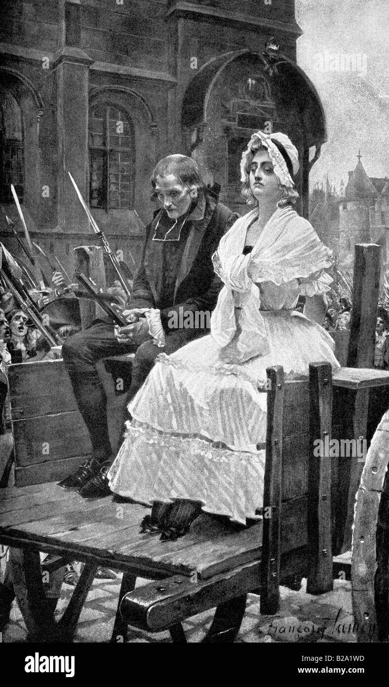 Pourquoi Marie Antoinette A Ete Guillotinee Louis Xvi Guillotine Stockfotos und -bilder Kaufen - Alamy