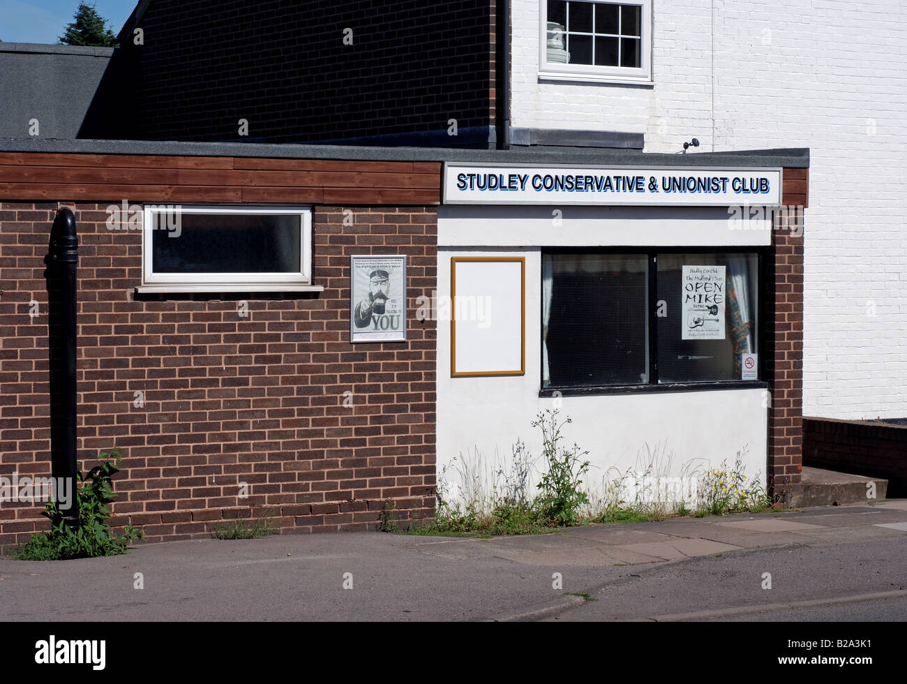 Studley Conservative and Unionist Club, Warwickshire, England, UK Stockfoto