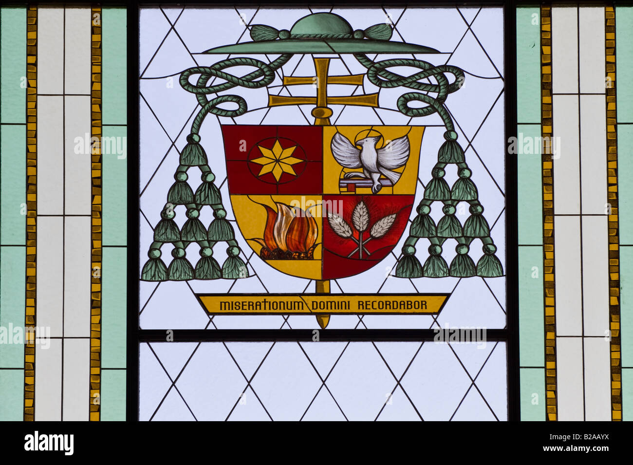Glasmalerei Stockfoto