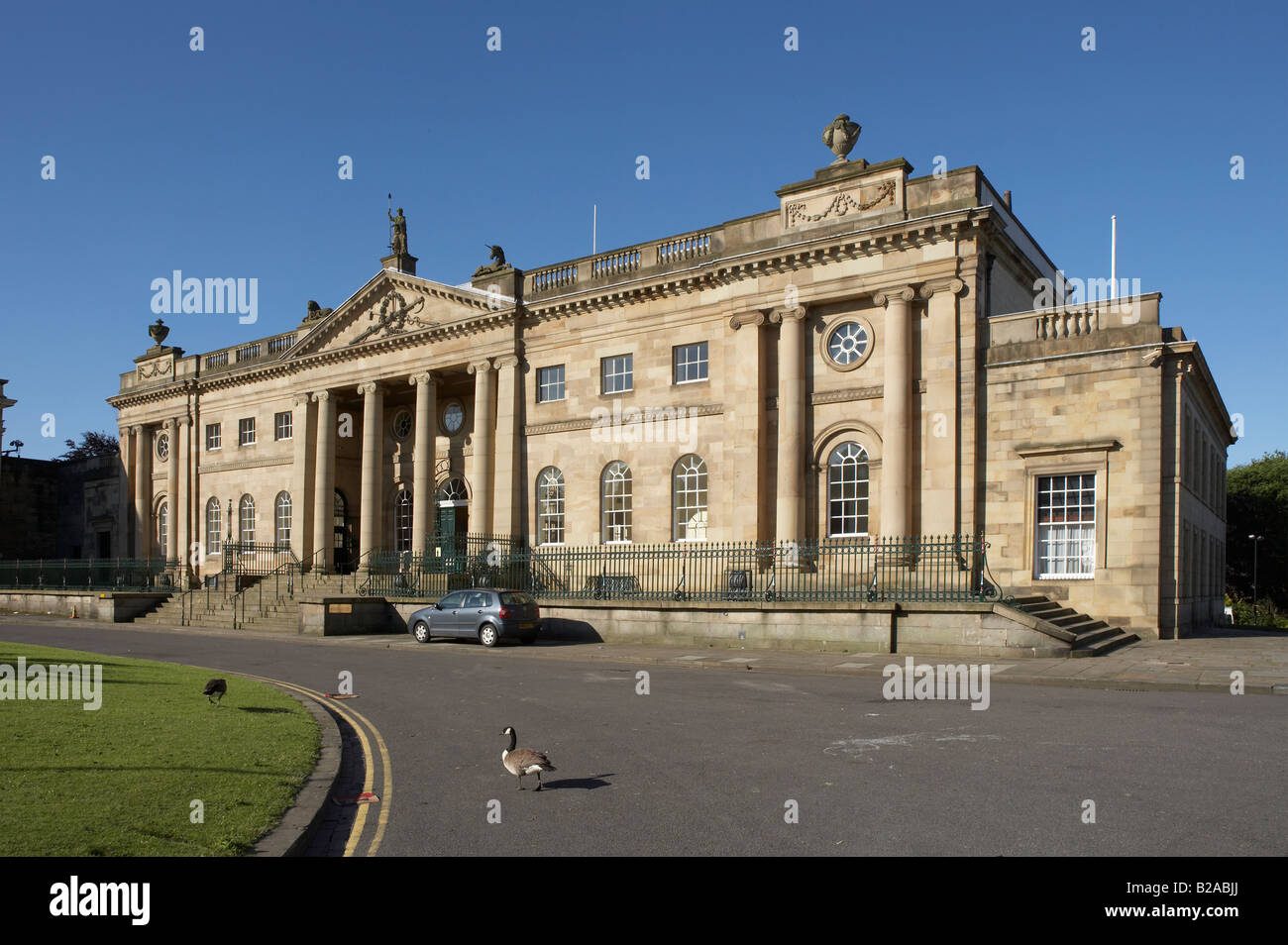 COURT HOUSE SUMMER YORK CITY VEREINIGTES KÖNIGREICH UK Stockfoto