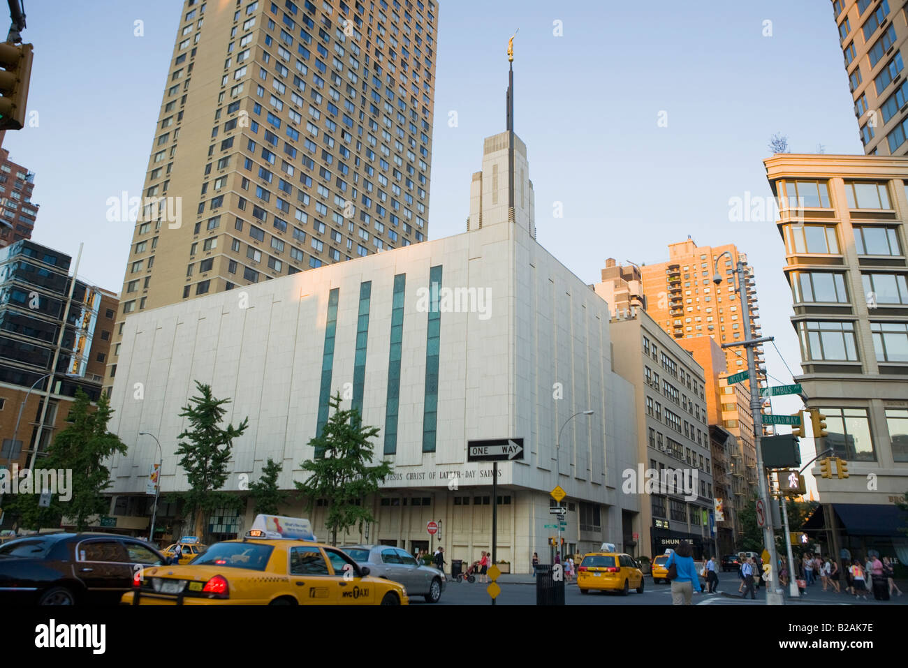 Kirche von Jesus Christ of Latter Day Saints auch bekannt als Mormonen New York City Stockfoto
