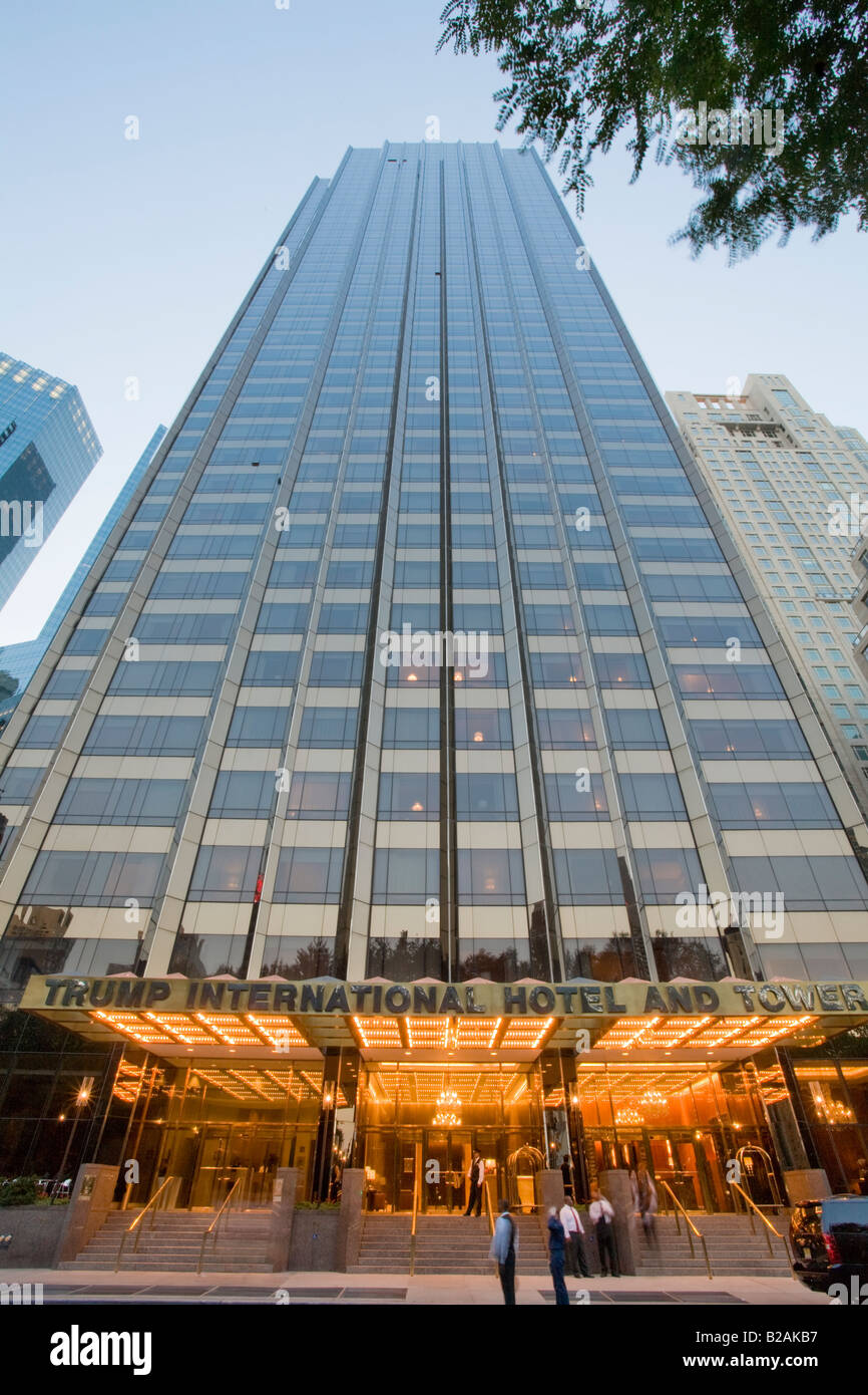 Trump International Hotel New York City Stockfoto