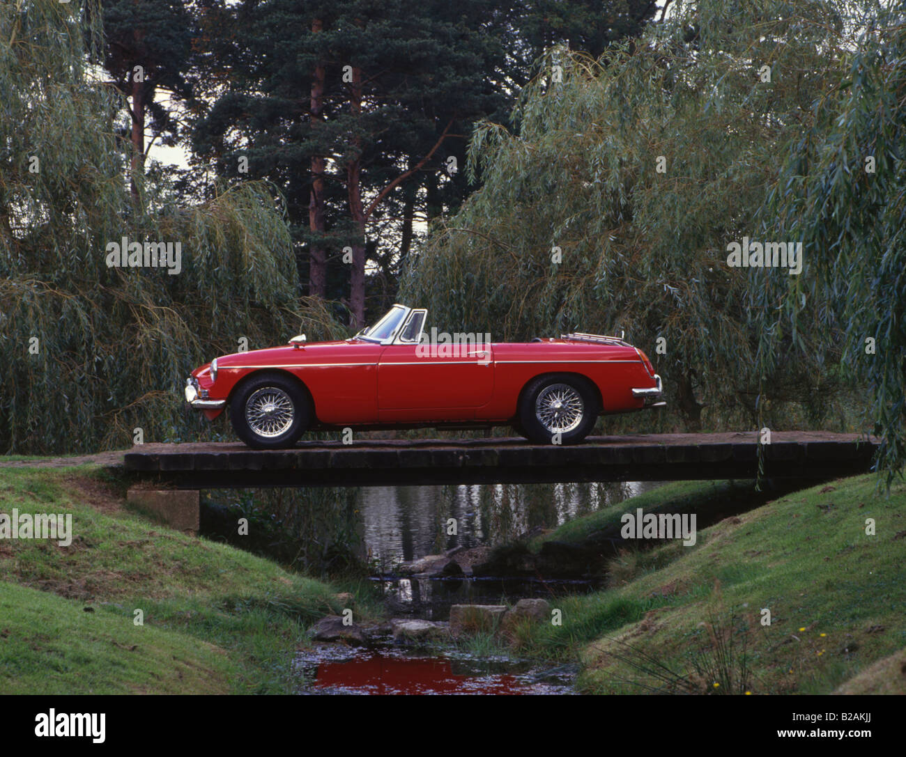 1967 MG B Roadster Stockfoto