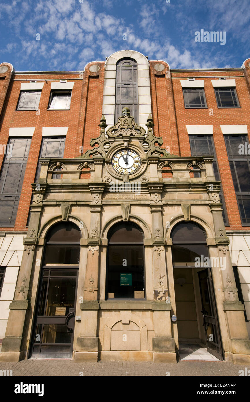 UK-Tyne und tragen Sunderland High Street West Gilbridge viktorianischen Fassade des Hauses auf neue Büros beibehalten Stockfoto