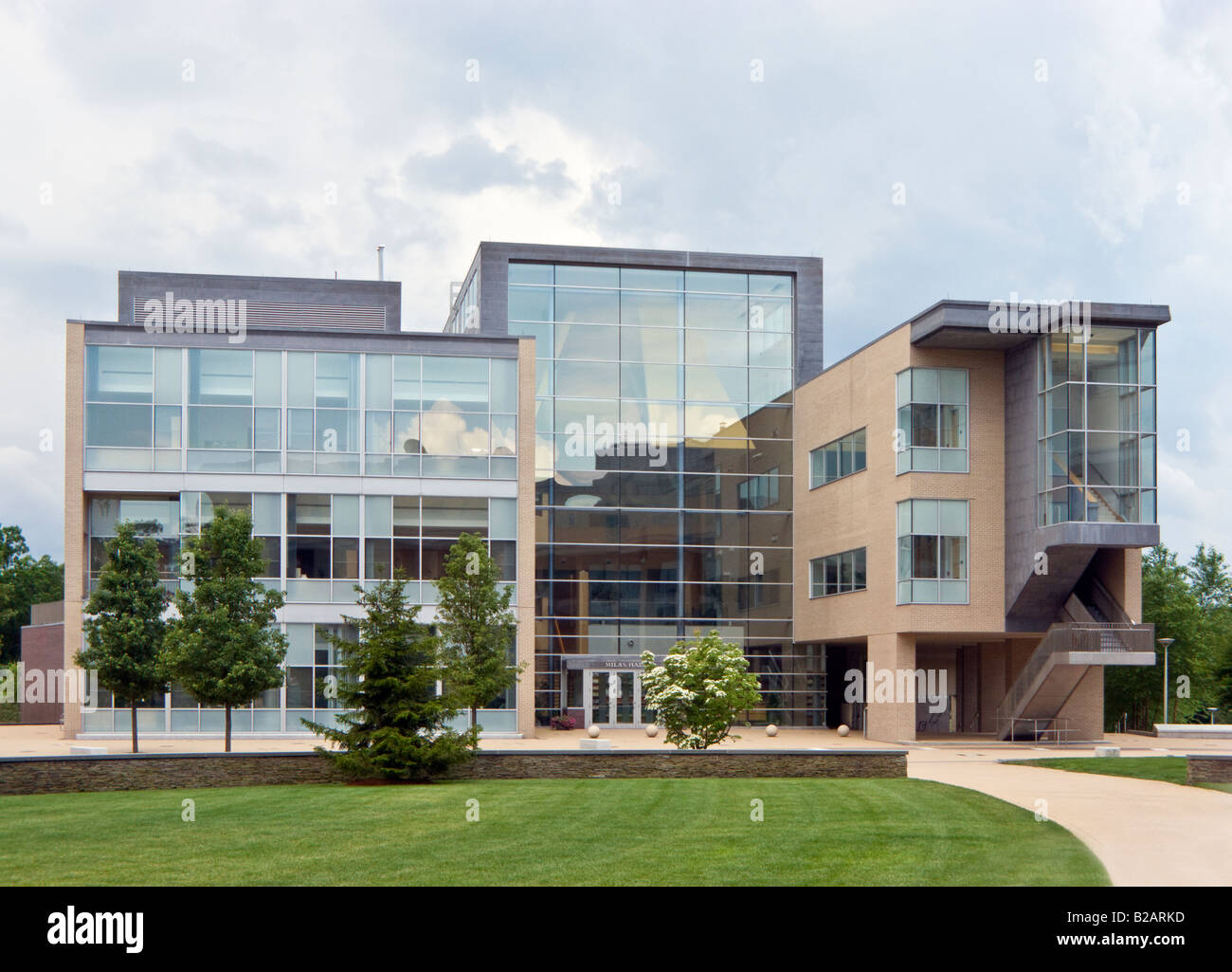 Milas Hall und Academic Center, Campus der Franklin W. Olin College of Engineering, Needham, Massachusetts, USA Stockfoto