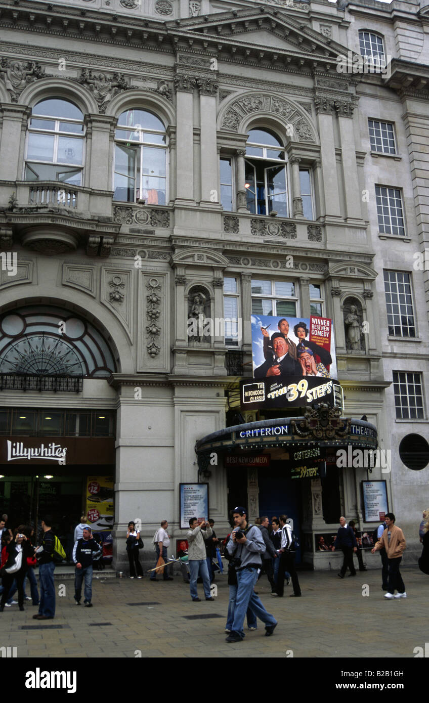 Das Criterion Theatre Piccadilly London UK Stockfoto