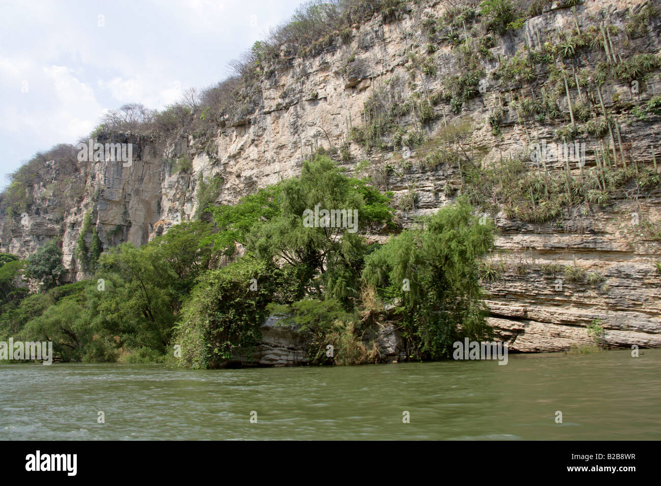 Sumidero Canyon und Grijalva River, Bundesstaat Chiapas, Mexico Stockfoto