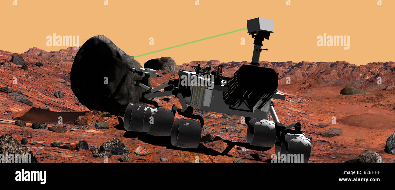 NASA Mars Science Laboratory Stockfoto